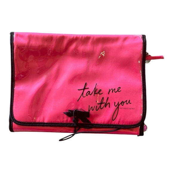 🧡 5 for $25 🧡 VICTORIAS SECRET Pink Travel Pouch - Picture 1 of 3